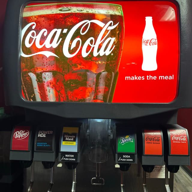 Fountain Drinks.