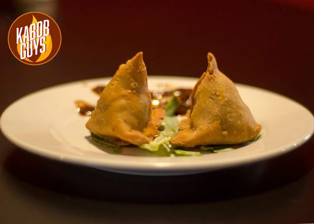 Vegetable Samosas.