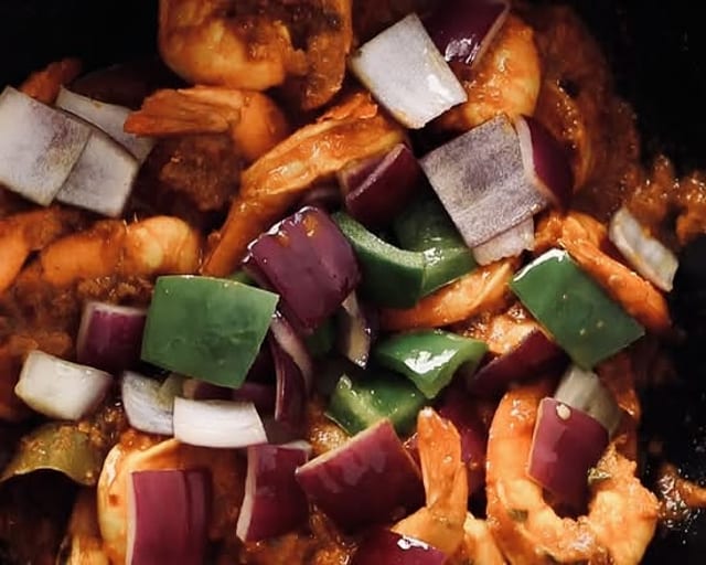 Shrimp Masala.