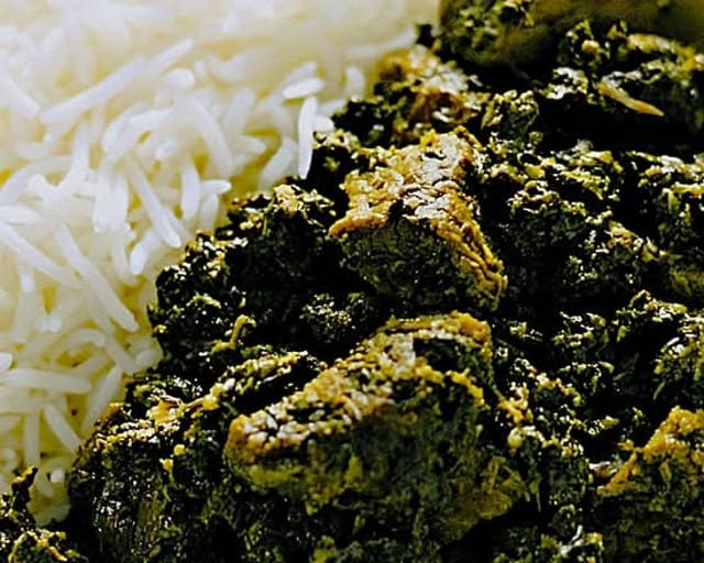 Beef Saag.