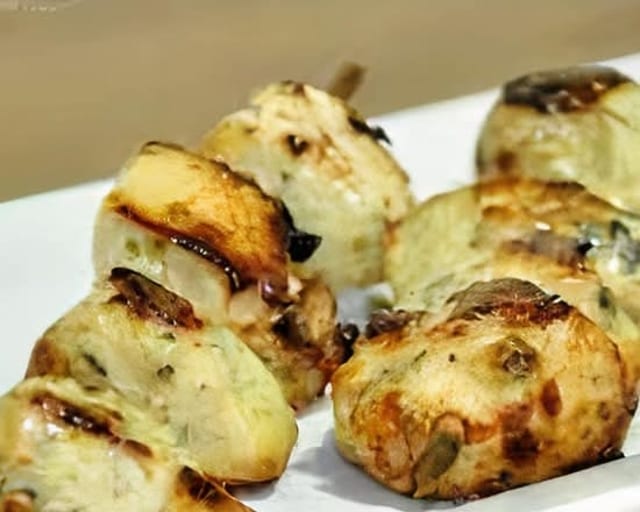 Chicken Reshmi Kabob.